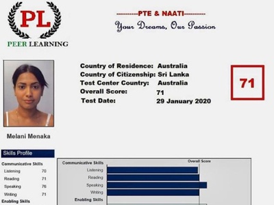 PTE CERTIFICATE